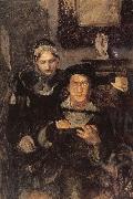 Mikhail Vrubel Hamlet and Ophell Spain oil painting artist